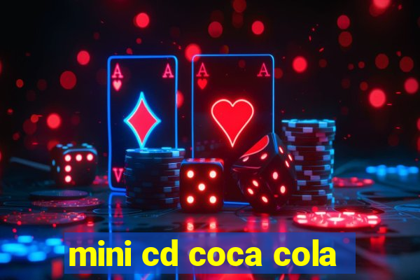 mini cd coca cola